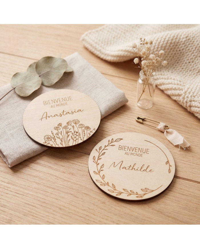 Carte de naissance bébé